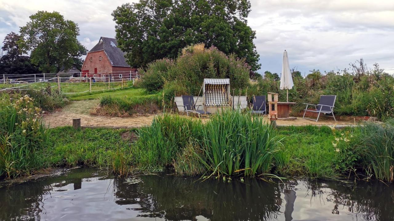 Appartement Im Stall "Lune River Ranch" Loxstedt Exterior foto